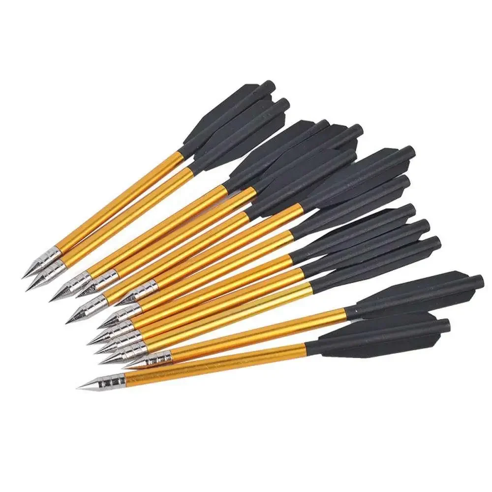 Cross Bow Bolts 12Pcs for Hunting Practice