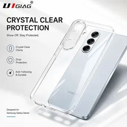Ultra Thin Clear Soft Silicone TPU Shockproof Anti - Yellow Slim Case - Galaxy A57