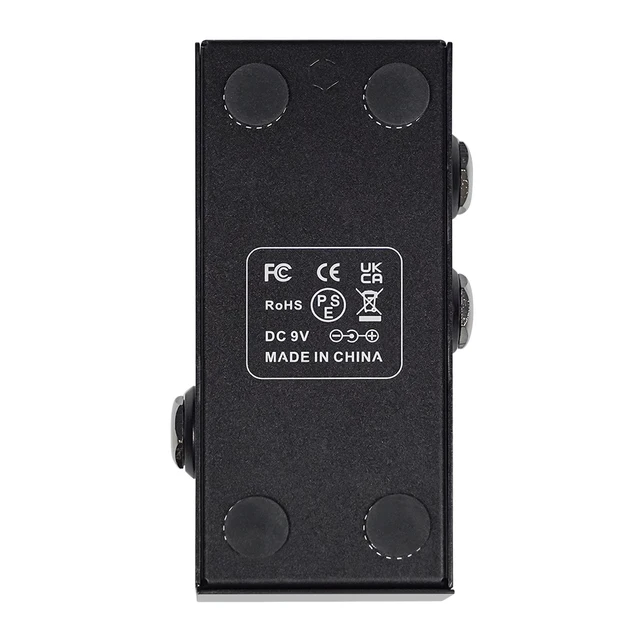 Pedale ABY Per Chitarra - Selettore Di Linea Con Custodia Metallica E Modalità A/B/A+B - Foto 12