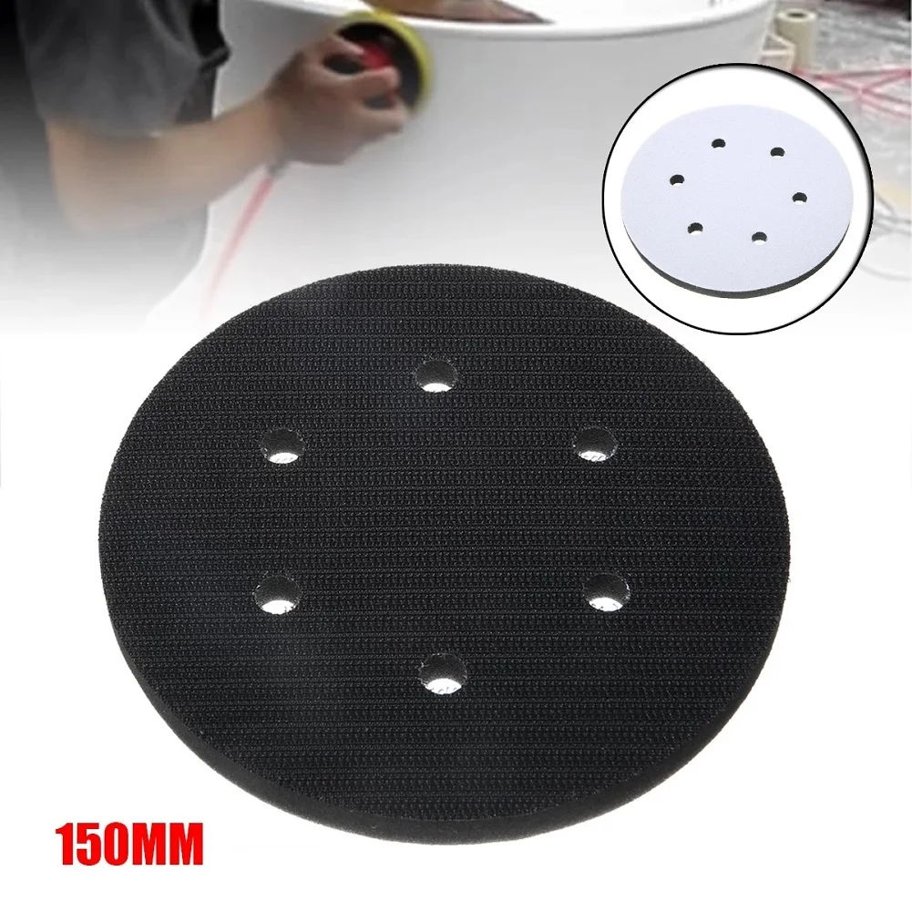 1pcs 150Mm 6Inch Sponge Soft Interface Pad For Clean Dust From Surface For Improved Abrasive Cutting Closer Edge Sanding Tool