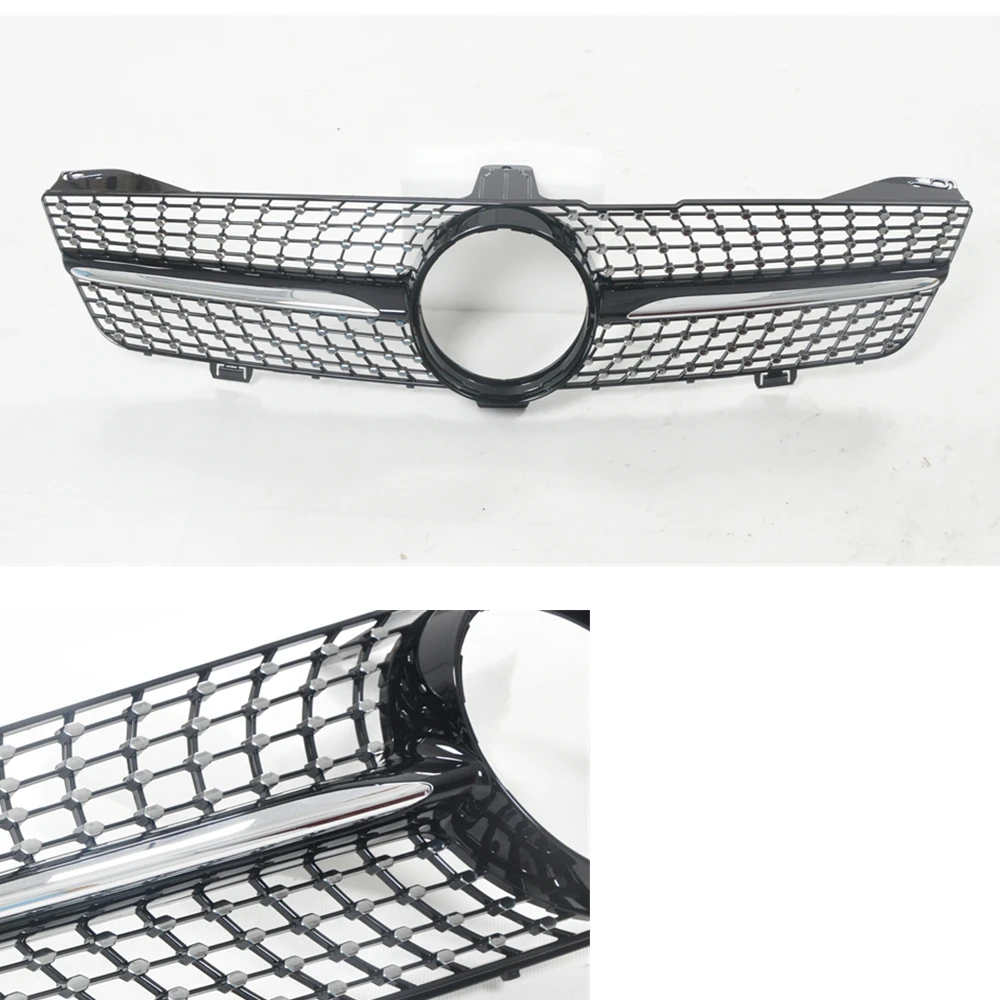 

Car Front Grille Grill Upper Bumper Mesh For Mercedes Benz CLS Class CLS350 W219 CLS500 CLS600 2005-2008 Facelift Model