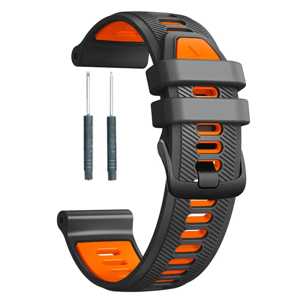 Silicone Wristband Replacement for Garmin Forerunner Watch