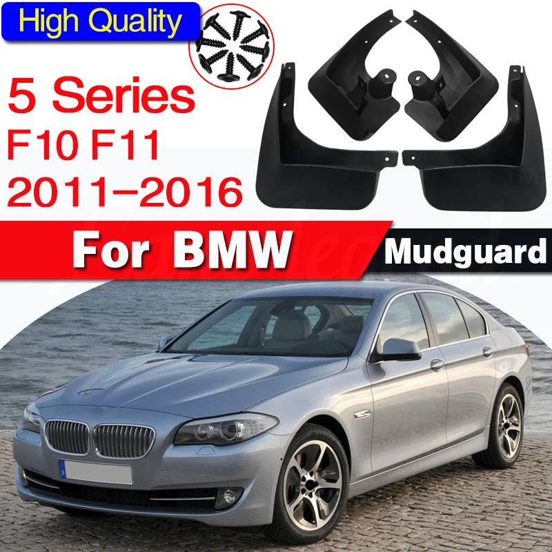 

Mud flaps For BMW 5 Series F10 F11 mudguard splash guard fender car accessories auto stylin in 2011-2016