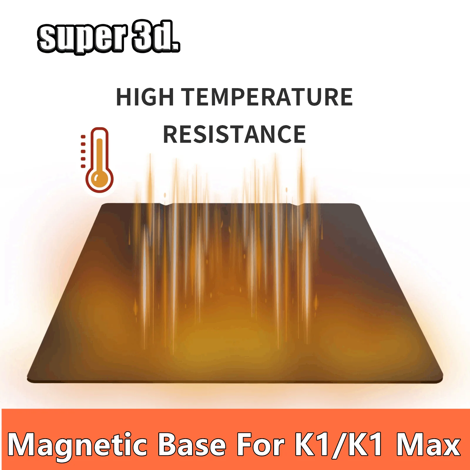 Adesivo Magnetico Per K1 Max Strong Magnetism Adhensive Base Per Creality K1 Ender 3 S1/Pro Upgrade Ender5 S1 Base Magnetica