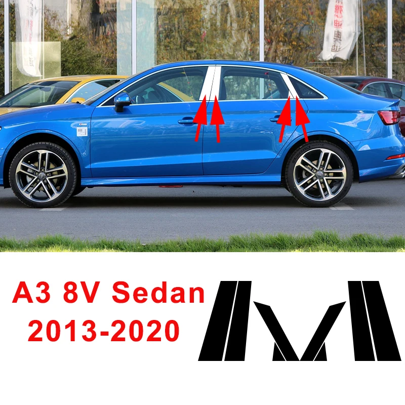2 Stück Kotflügel-Air Wing Aufkleber Für Audi A3/S3/RS3 – Carbon Fiber Oder Schwarz