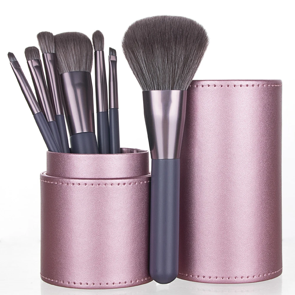 Luxury Makeup Brush Collection with Blush, Powder, and Eyeshadow Tools