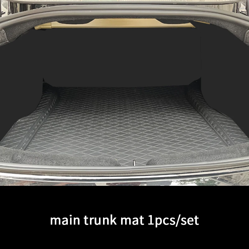 Leather trunk For 2016 to 2021Tesla model 3 2022 trunk mat boot liner tapis  coffre cargo Tesla model 3 accessories tesla three - AliExpress