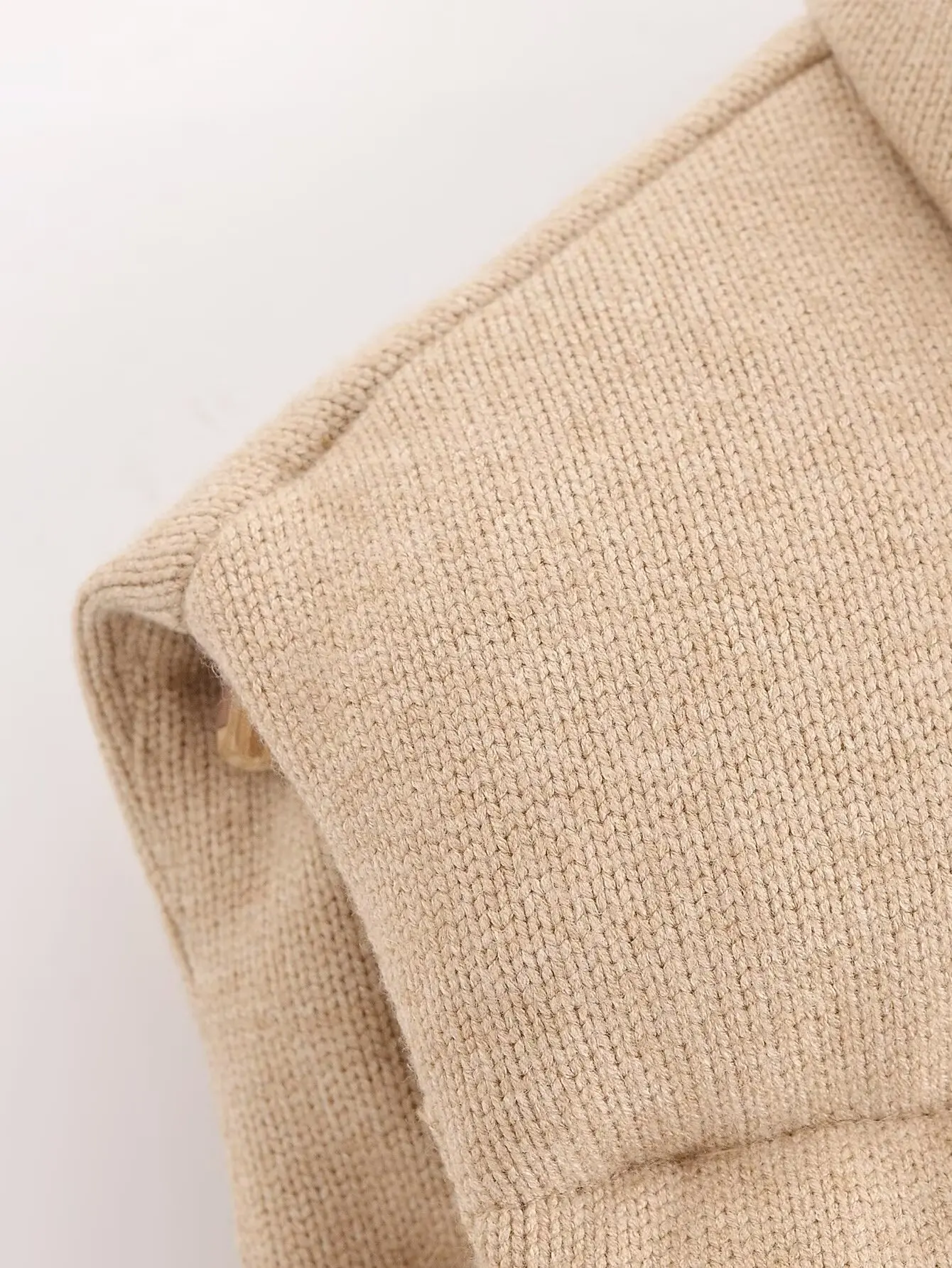 Women's Vest Parkas Jackets Coat Khaki Outwear Streetwear Fashion Elegant Sleeveless Tops Solid With Zipper Waistcoat Woman Coat