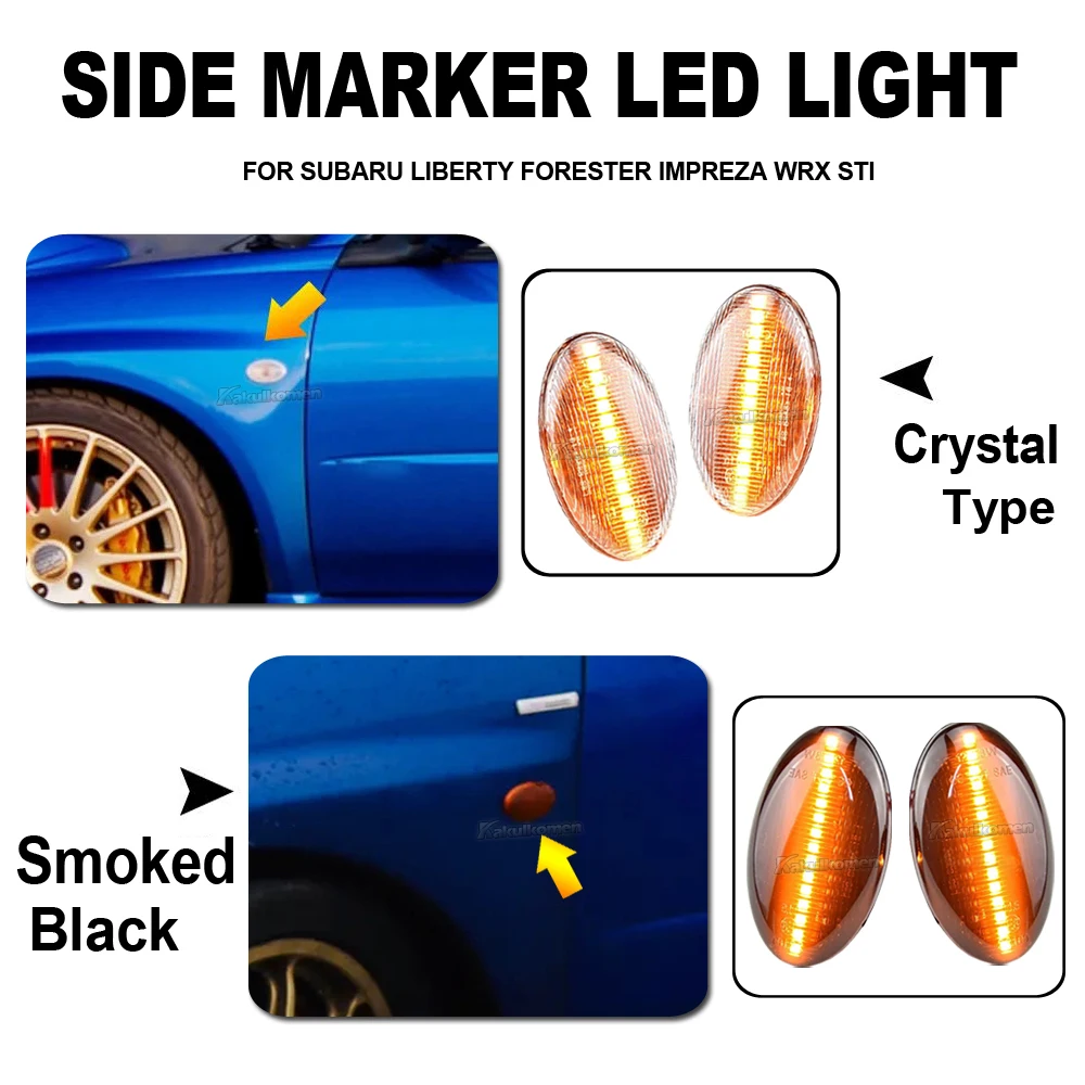 ̳ ڹ LED ̵ Ŀ  ñ׳  , ٷ Ƽ   Wrx Sti 2002-2007, 2 