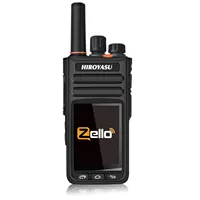 Hiroyasu HI-B8 2G 3G 4G LTE Cellular Network WIFI PoC FM Walkie Talkie 2GB+16GB Android9.0 Phone Call GPS 2.4"Touch Screen Radio 1