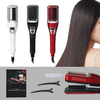 Professional 2 In 1 Flat Iron Adjustable Temperature Hair Trimmer Straighten and Repair Split Ends Hair Straightener 1