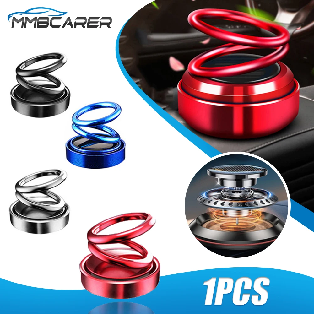 

Car Solar Aromatherapy 360 Degree Rotation Car Air Freshener Car Interior Perfume Fragrance Auto Aromatherapy Flavoring Parfums