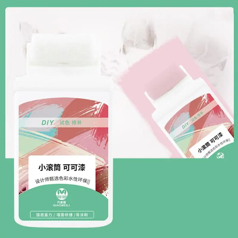 Rolling Brush 100ml Repair Wall Paste Quick Dry Wall Patch Kits Repair Kit Paste Roller For Paint Decor