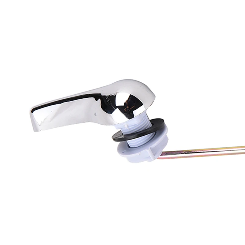 1PCS High Quality Angle Fitting Side Mount Toilet Lever Handle for Toilet Tank