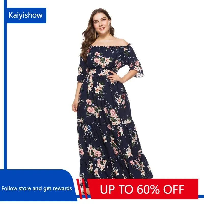 New Fashion Tube Top Short Sleeve Printed High Waist Stitching Tulle Dress Summer Fashion Dinner Elegant Women Dress Vestidos