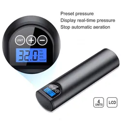 Rechargeable Air Pump Tire Inflator Cordless Portable Compressor Digital Car Tyre Pump For Car Bicycle Tires Balls