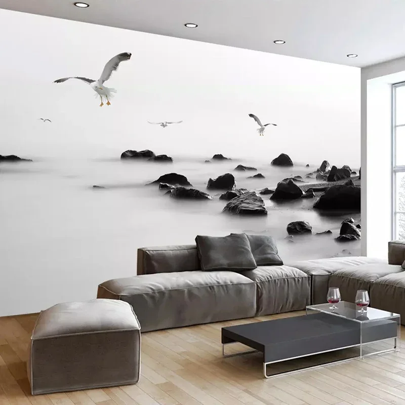 papel de parede foto personalizada 3d pedra 02