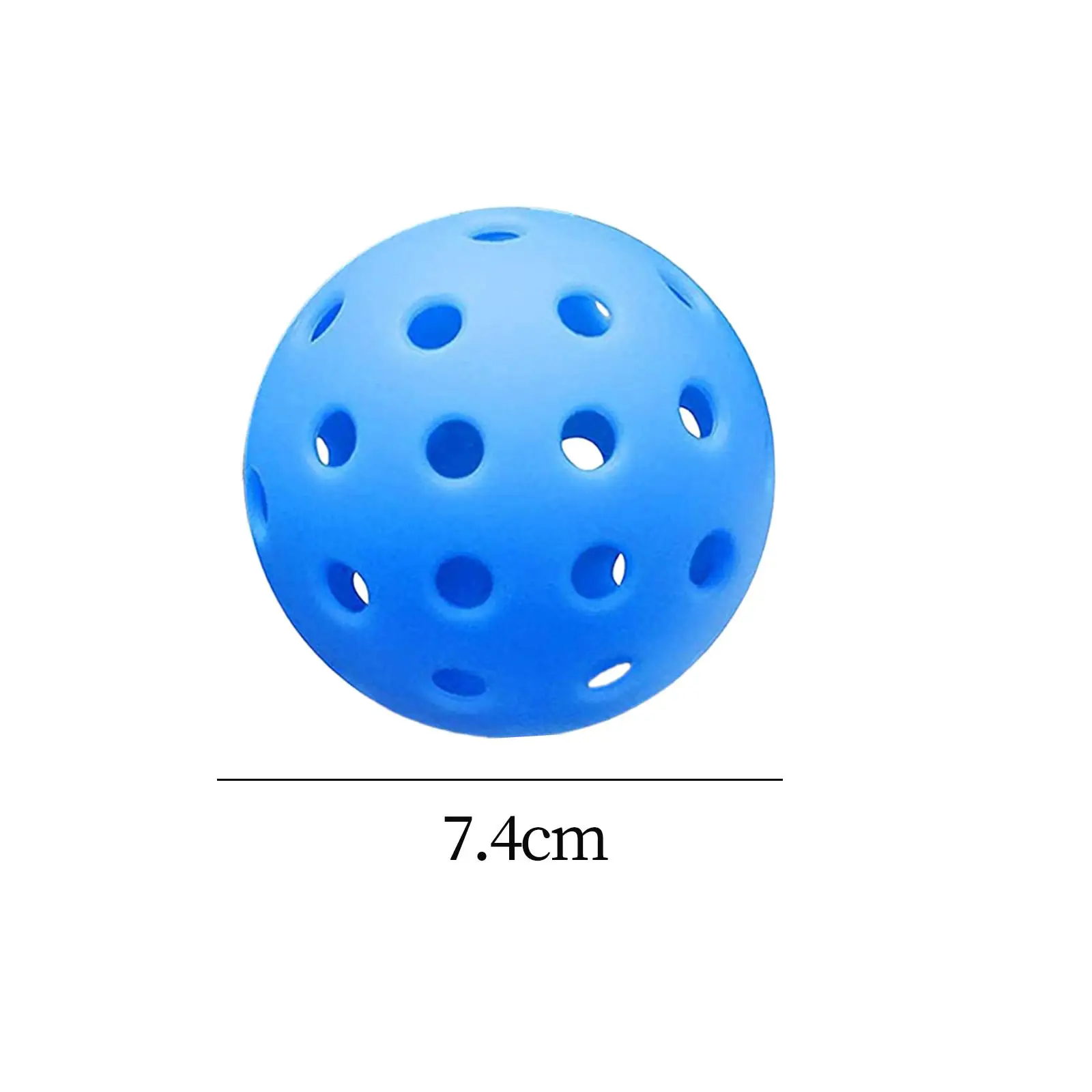 Pack of 6 Pickleball Balls Outdoor pickle balls with net bag for tournament play
