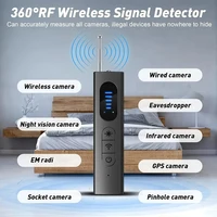 Détecteur de caméra cachée, anti-espionnage, traceur GPS pour voiture, dispositif d'écoute, scanner RF sans fil tous signaux, gadget de protection de la sécurité 1