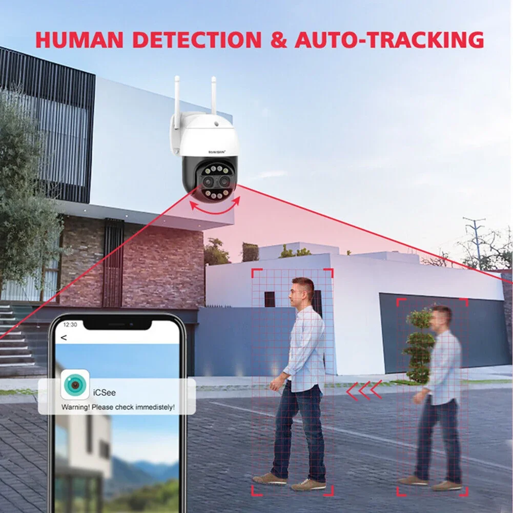IP66  Ȩ   ī޶,  , 4K ߿ PTZ ī޶,  ƿƮ, 100  , 4/8MP WiFi, 2.8mm, 12mm