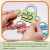 Toddler Number Matching Game Montessori Parish Activities Toys Colors Cognitive Math Addition Subtraction Learn Educational Toys 3