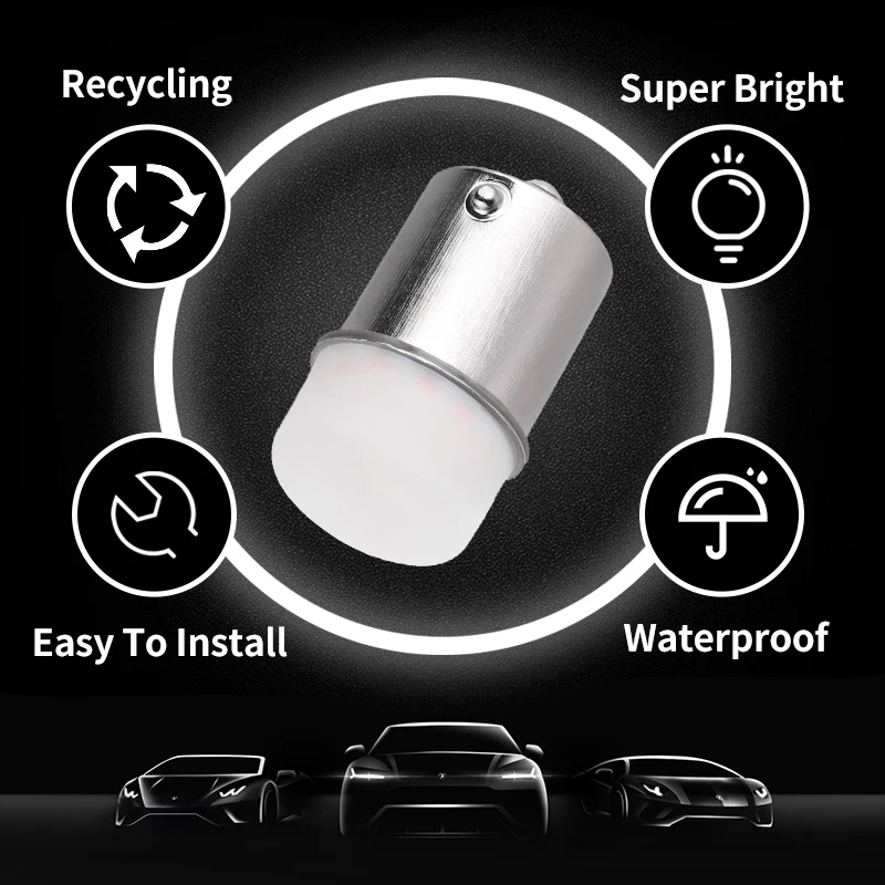 1156 1157 LED  ̴ ,  õ, ſ   ڵ  극ũ  , BA15S P21W, 10 