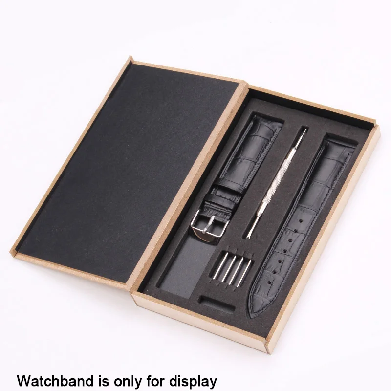 Exquisite Yellow Composites Watchband Box Gift Case
