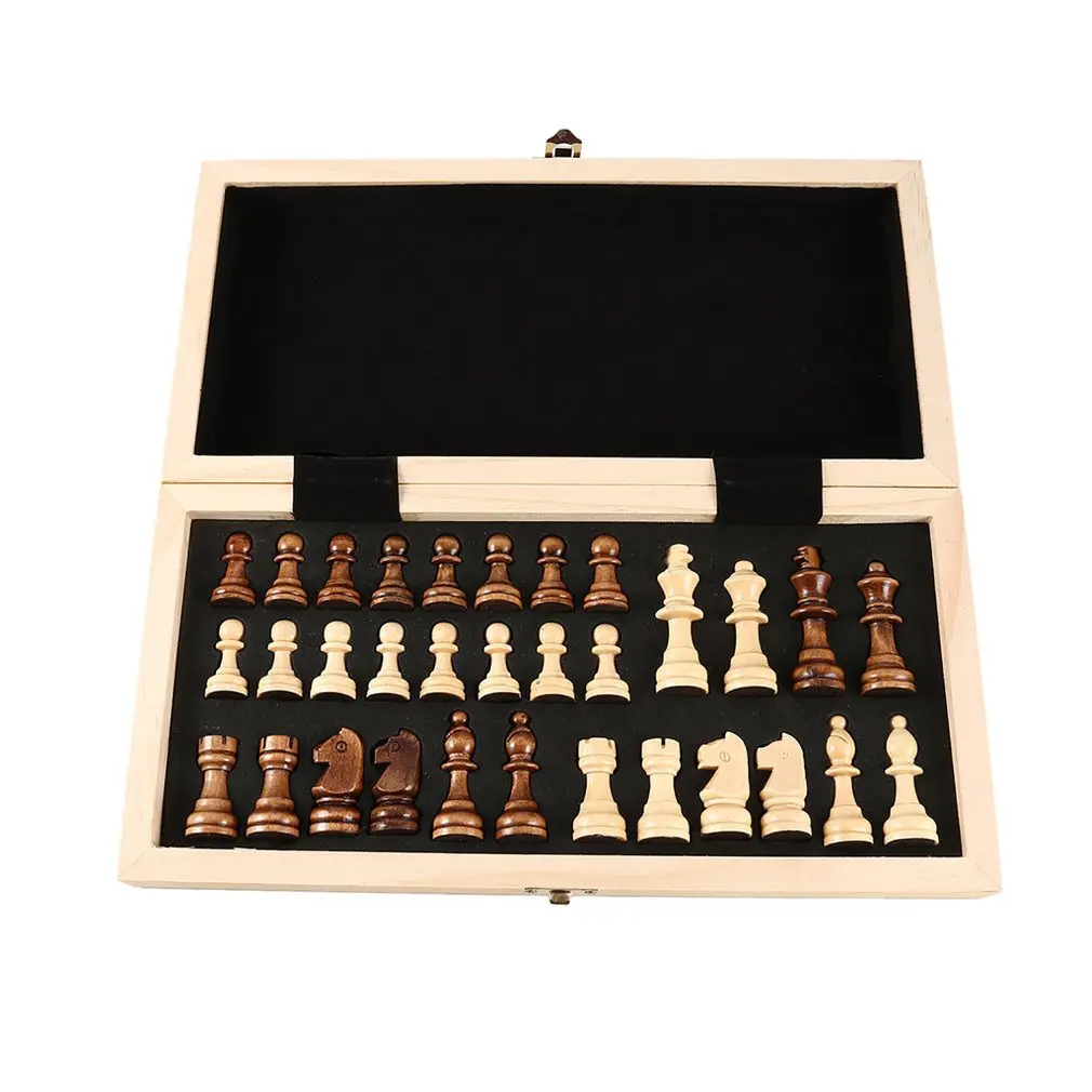 International Chess Set Teaching Competition Oversized Chessman Luxurious Premium Gift Box Solid Wood Chess Board international concepts mission 12 x 12 x 36 2 tier beige wood plant stand plant stands indoor plant stand outdoor balcony
