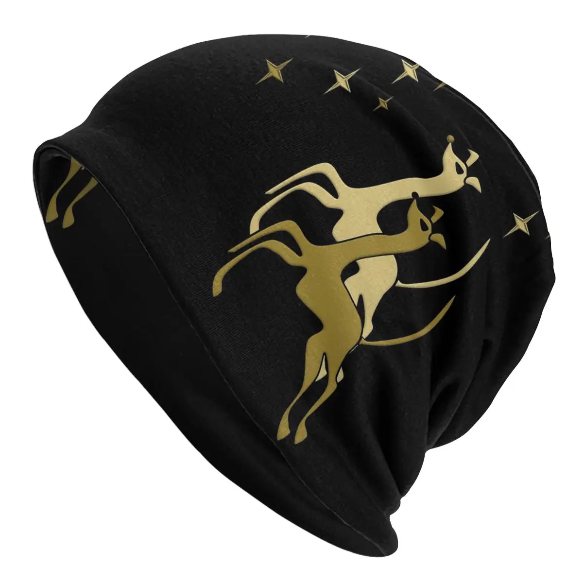 

Season's Greetings Geryhound Greyhounds Dog Aesthetic Warm Hip-hop Street Punk Gothic Hats Streetwear