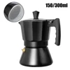 150/300ML Aluminum Moka Italian Mocha Pot Espresso Coffee Maker Induction Cooker Percolator Stove Top Pot Coffee Machine 3