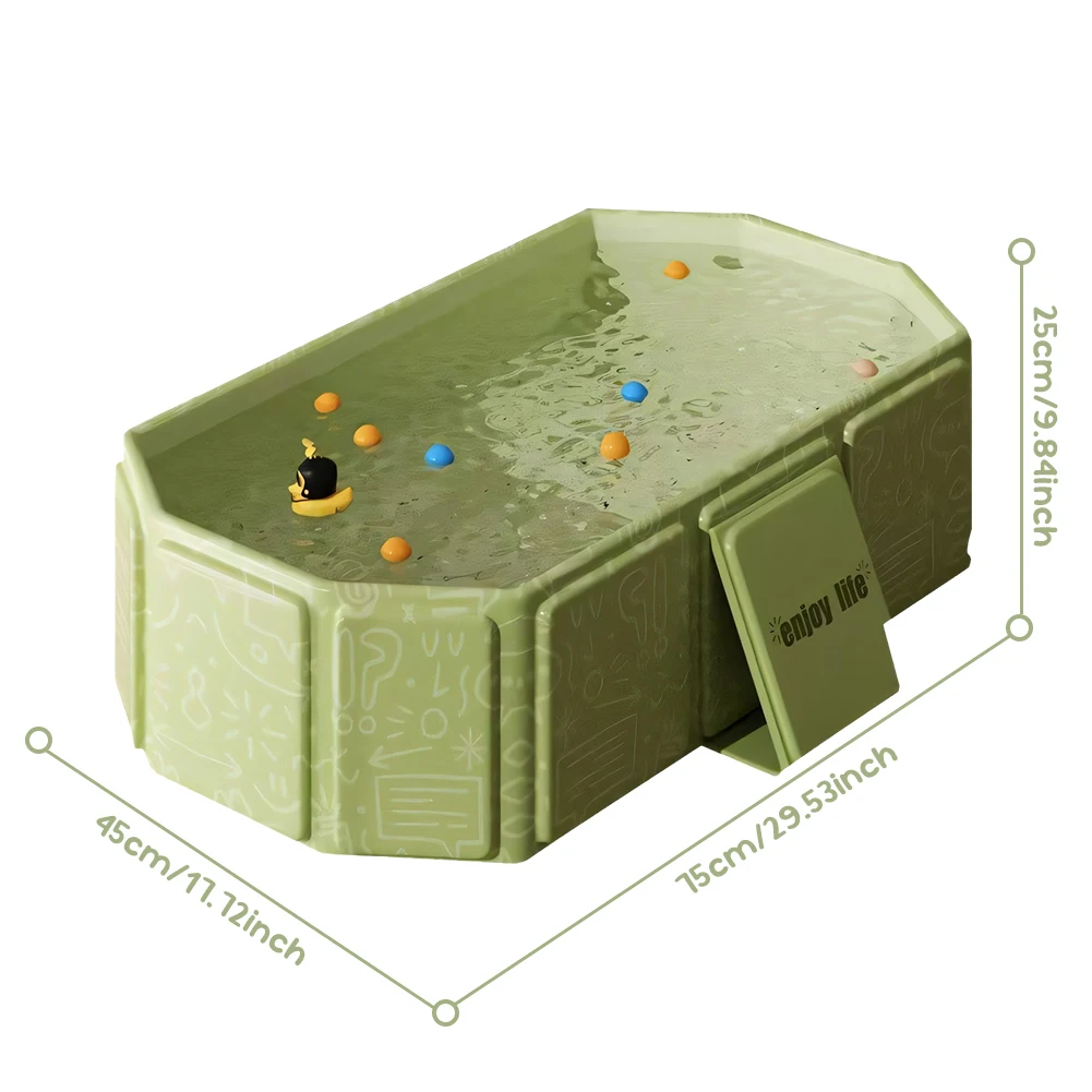 Collapsible Baby Bathtub for Infants and Toddlers