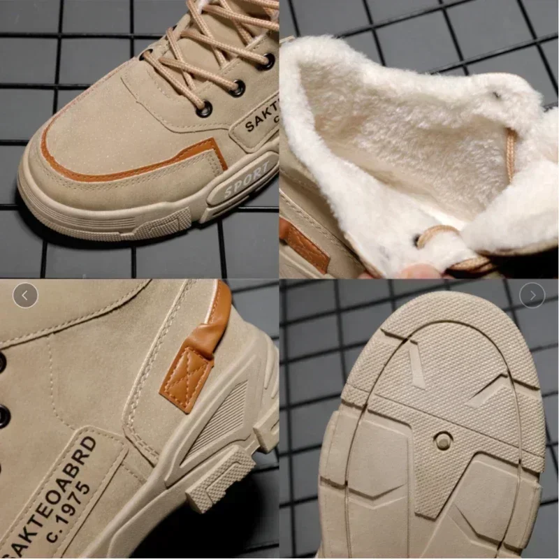 Рисунок 6 - Зима 2023 мужские ботинки плюшевая