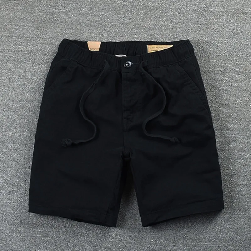 Summer Casual Men's Pure Cotton Loose Sports Running Pants