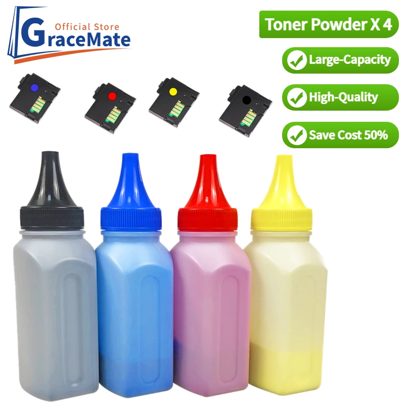 Ricarica Toner Per Xerox Phaser 6020 6022 Workcentre 6025 6027 Cartuccia Di Toner Con 1Set Di Circuito Integrato Del Toner Per Xerox 6020 6025