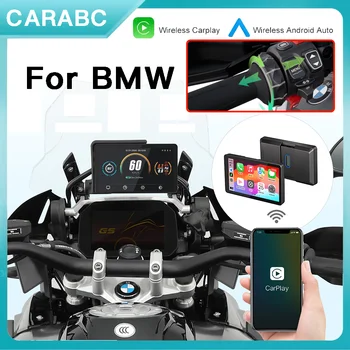 6 "Wireless CarPlay Speciale Per BMW R1200GS R1250GS R1300GS Moto Android Auto Portatile Cruscotto Digitale Schermo di Navigazione