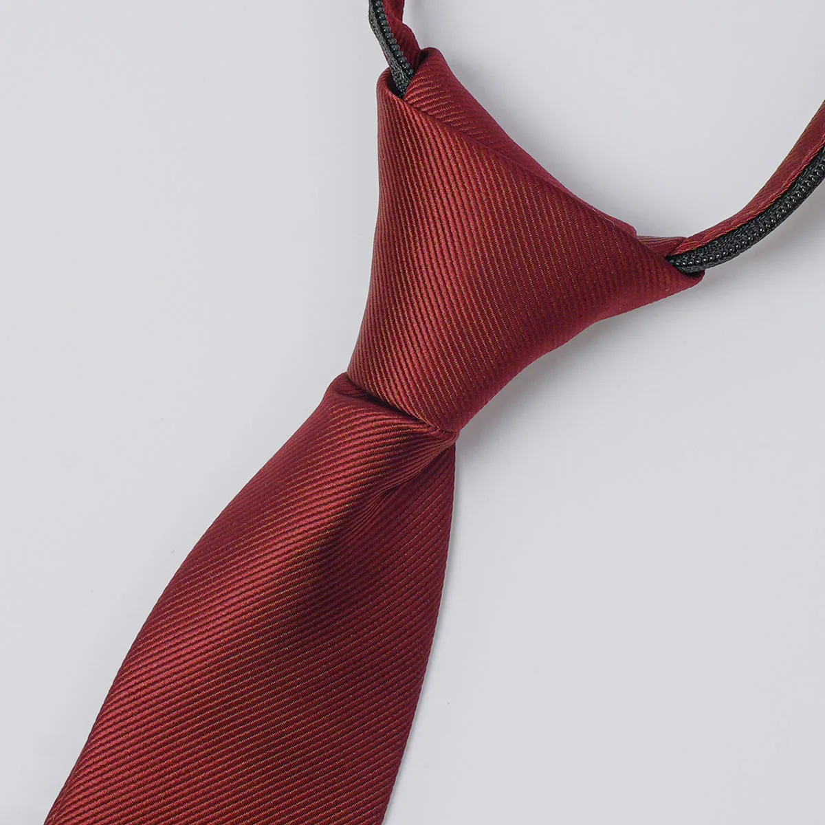 Boys Girls Neckties tie set silk tie set Kids Zipper Solid Adjustable Accessories Teenager Students Photograph Perform for 6-16 Years Old