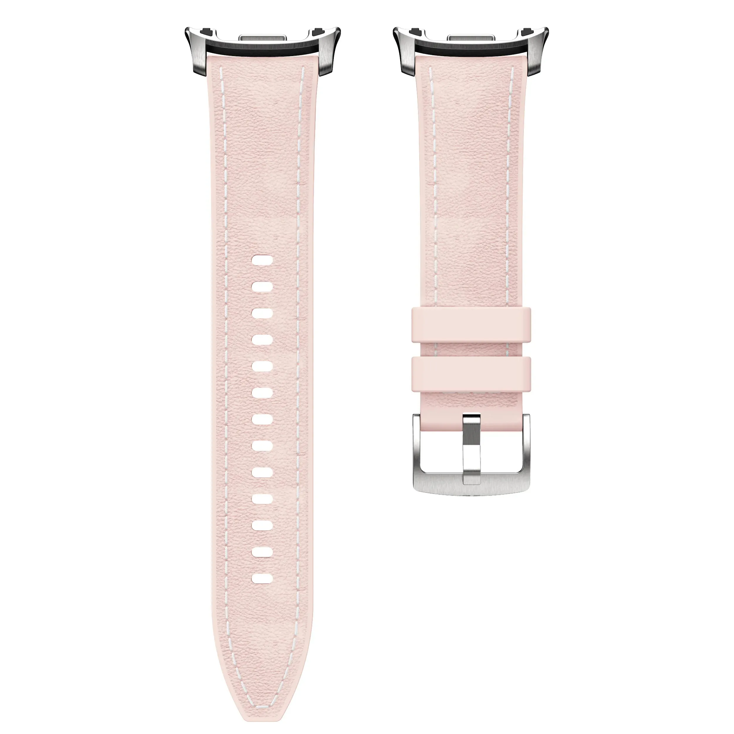 Premium Silicone-Leather Strap for Galaxy Watch 8 - Comfortable and Stylish Wristband Bracelet