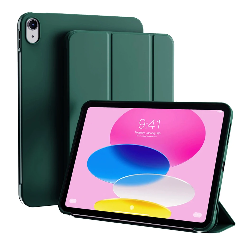 Smart Magnetic Flip Cover with Stand for Tablets - Sleek and Durable Design