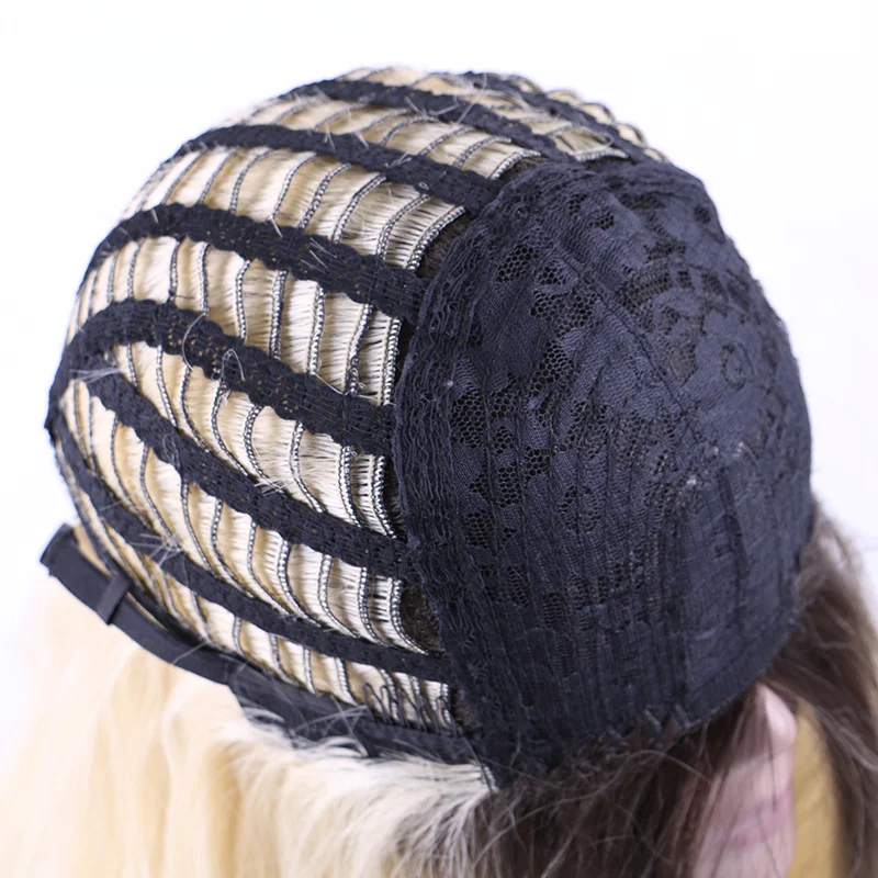 10 Pcs/Lot (S/M/L) Wig Caps For Making Wigs With Full Plastic Black Adjustable Lace Wig Caps