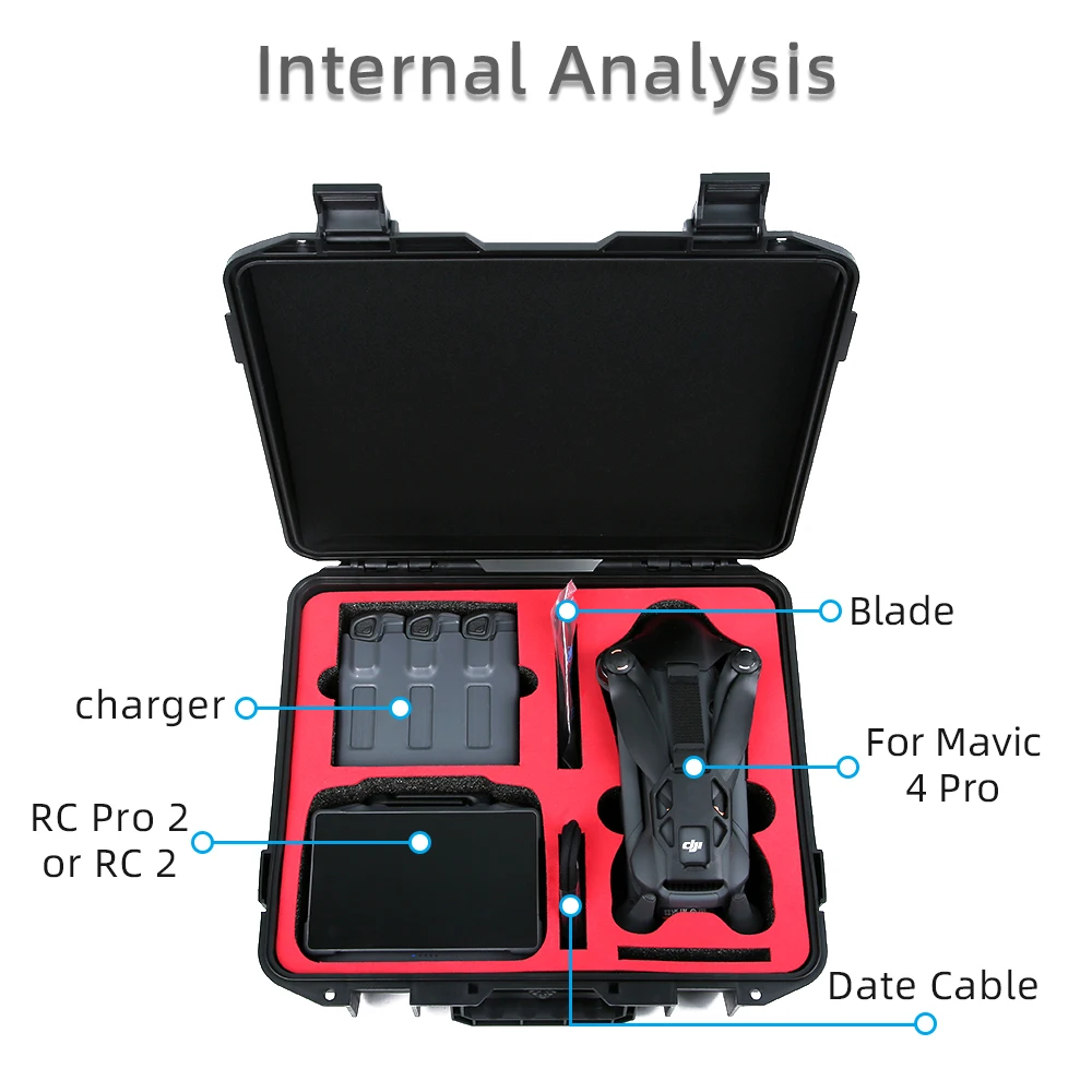 DJI Mavic 4 Pro Fly More Combo/Creator Combo用収納ケース 防爆