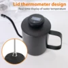 Wireless digital kitchen probe for barbecue, electronic kitchen probe, water, milk, meat, coffee 2