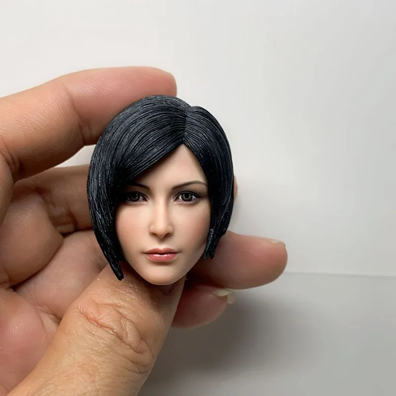 1/6 MTTOYS Ada Wong голова резьба из ПВХ женская голова Лепка подходит для 12 дюймов экшн-фигурки тела для фотографий
