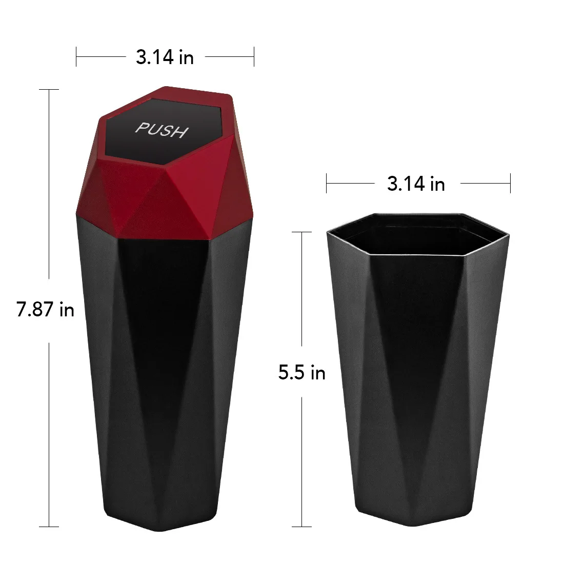 Universal Car Trash Can Door Seat Back Visor Trash Bin Auto Organizer Storage Box Color Garbage Dust Case Ashtray Car-styling car trash can car trash bag car armrest storage box