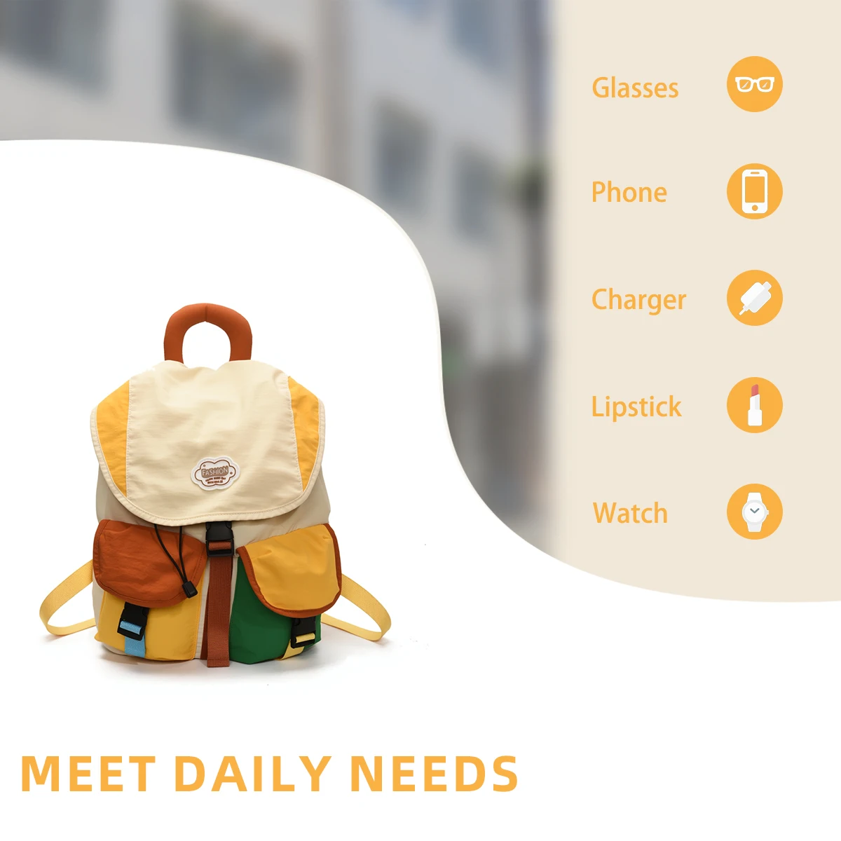 Casual Lightweight Outdoor Mountaineering Travel Backpack Women's Casual Mini Backpack American Mini Small School Bag Men's Hiking Shopping Play Student Class