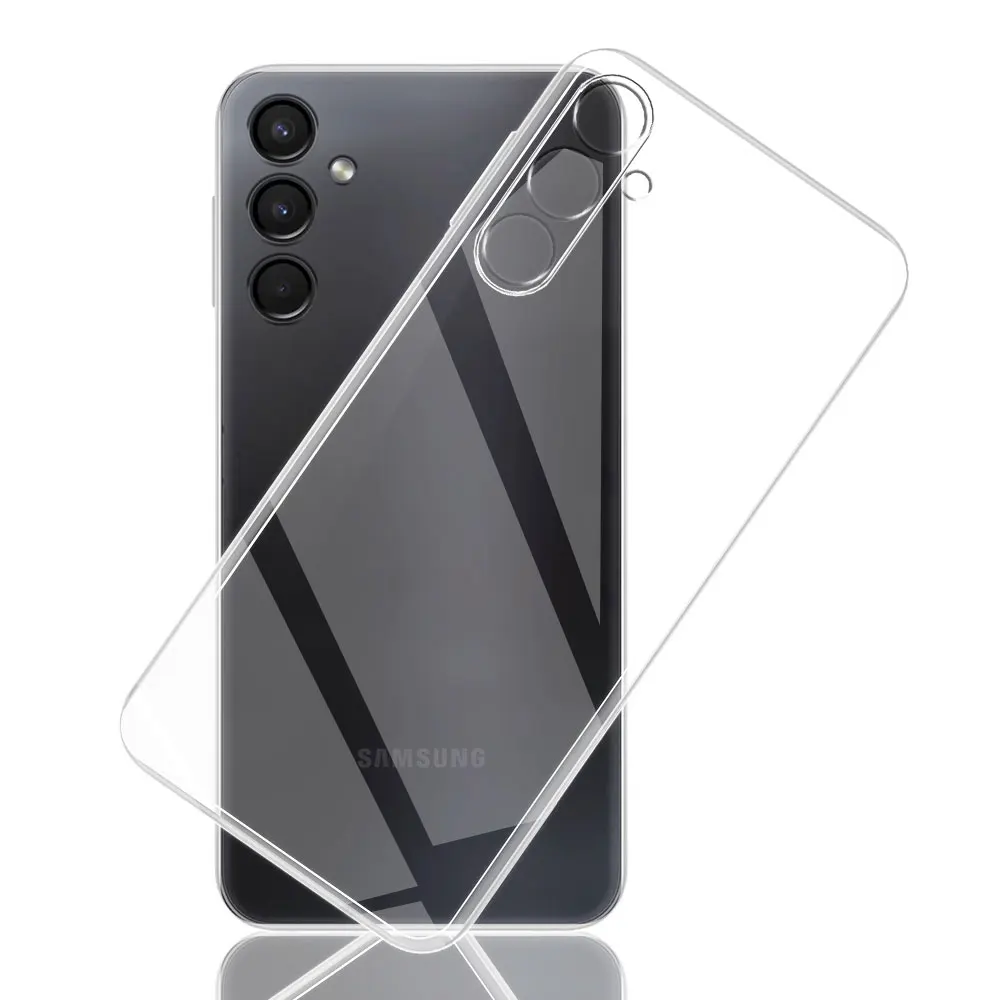 Transparent Soft Silicone Back Cover