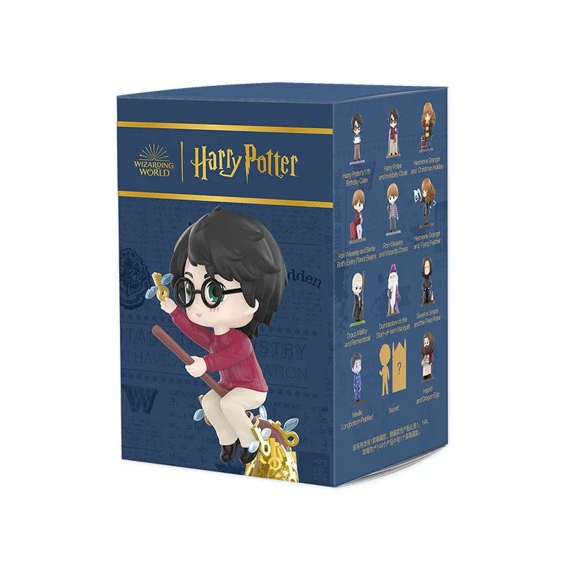thumbnail image 1 of POP MART Harry Potter Magic Stone Novel Anime Action Figure Guess Bag Ornament Figurines Home Decor Desktop Dolls Model Gift, 1 of 5