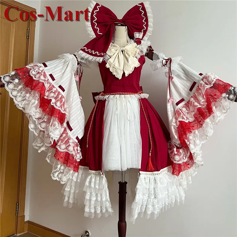 

Костюм косплея хакури рейму из игры Touhou Project