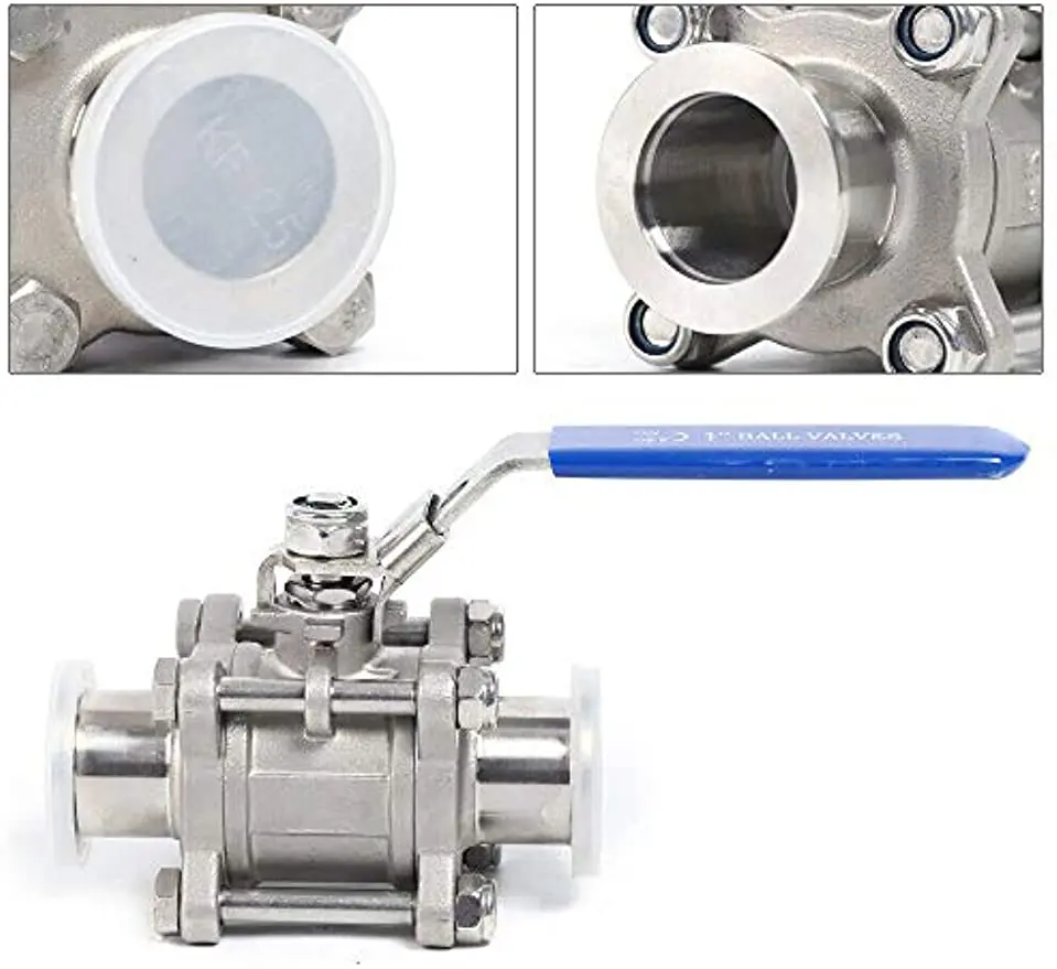 Ethedeal KF25 Ball Valve Vacuum Stainless Steel Body