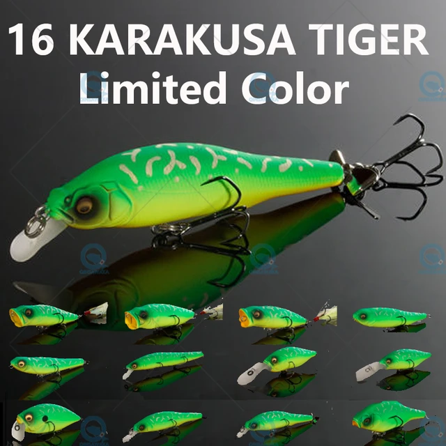 2020.04 Limited Color Respect 16 Karakusa Tiger Japan Megabass Fishing Lure  Bass Sea Tackle Vision Oneten Jr Lbo X-80 Jr Popx - Fishing Lures -  AliExpress