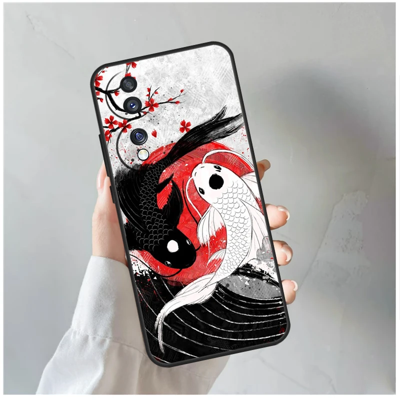 Koi Fish Yin Yang Smartphone Case Cover